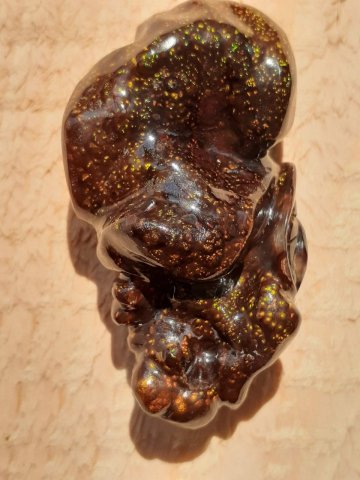 Fire agate loose stone