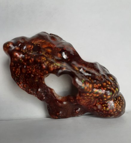 Fire agate loose stone