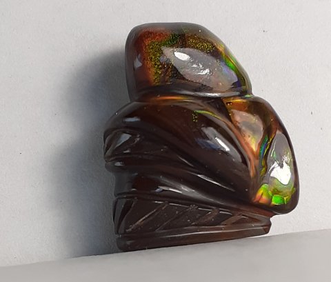 Fire agate loose stone