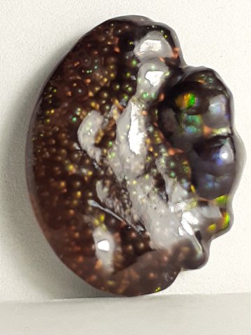 Fire agate loose stone