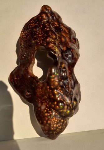 Fire agate loose stone