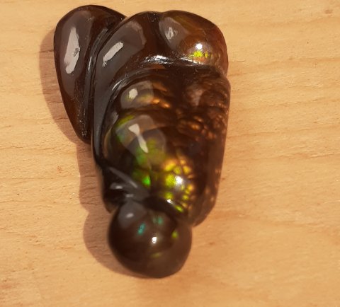 Fire agate loose stone