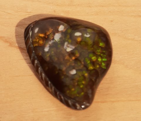 Fire agate loose stone