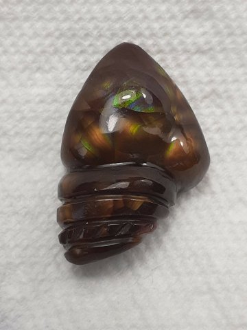 Fire agate loose stone