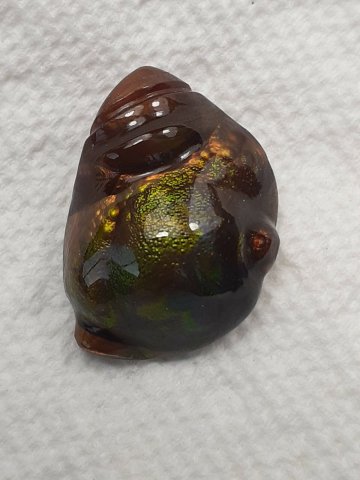 Fire agate loose stone