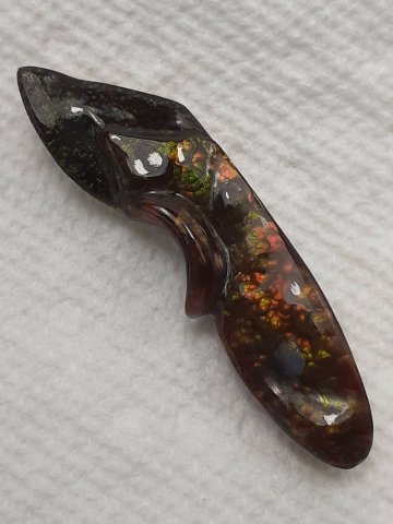 Fire agate loose stone