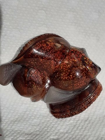 Fire agate loose stone