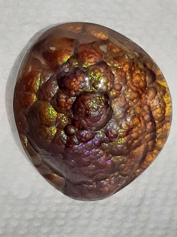 Fire agate loose stone