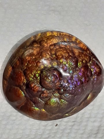 Fire agate loose stone